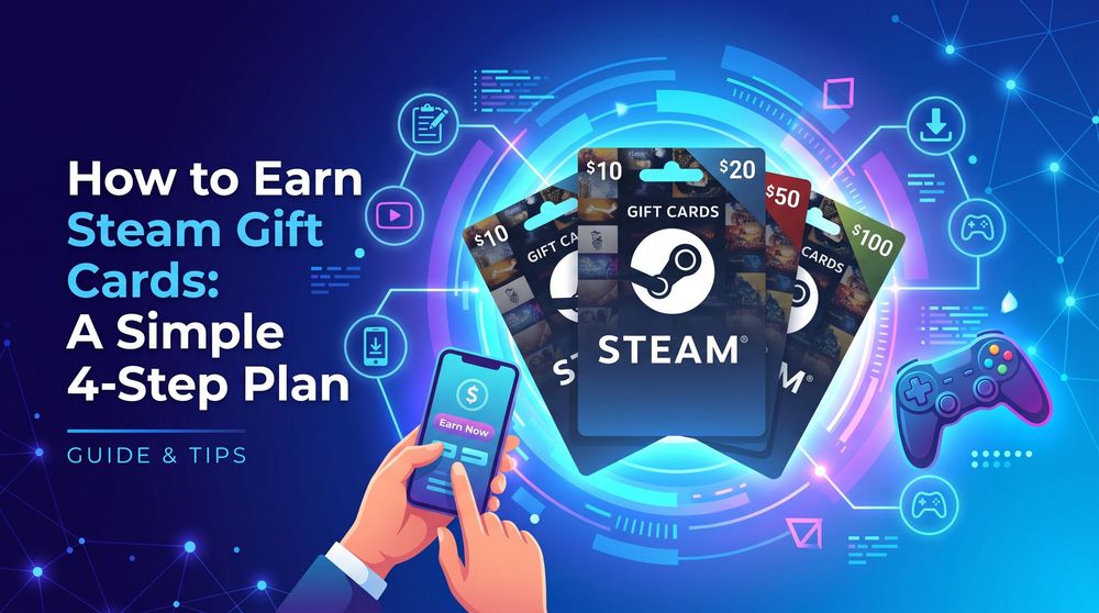 How to Earn Steam Gift Cards