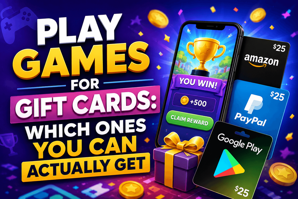 Play Games for Gift Cards
